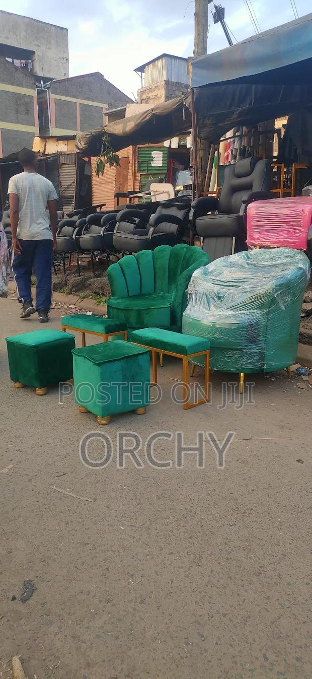 Pedicure Seat+ Pedicure Stool+Footrest - main view