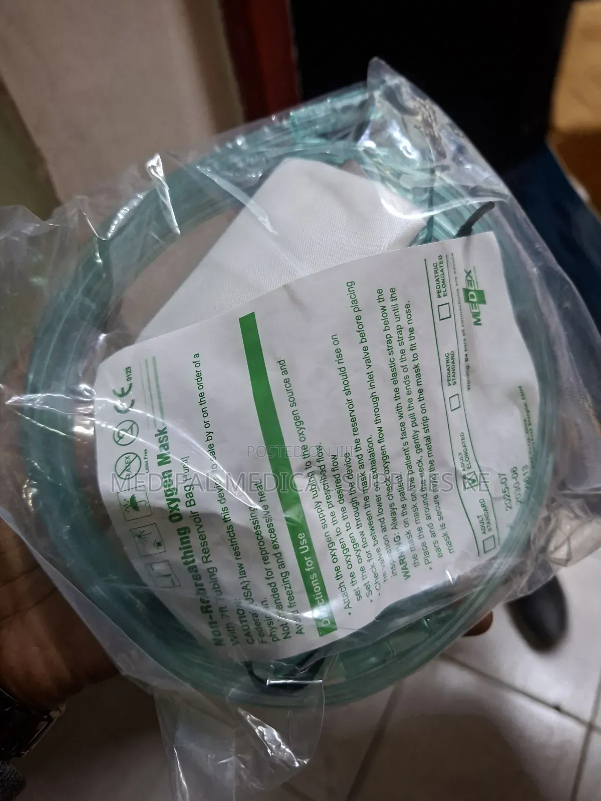 Non Rebreather Mask Pead