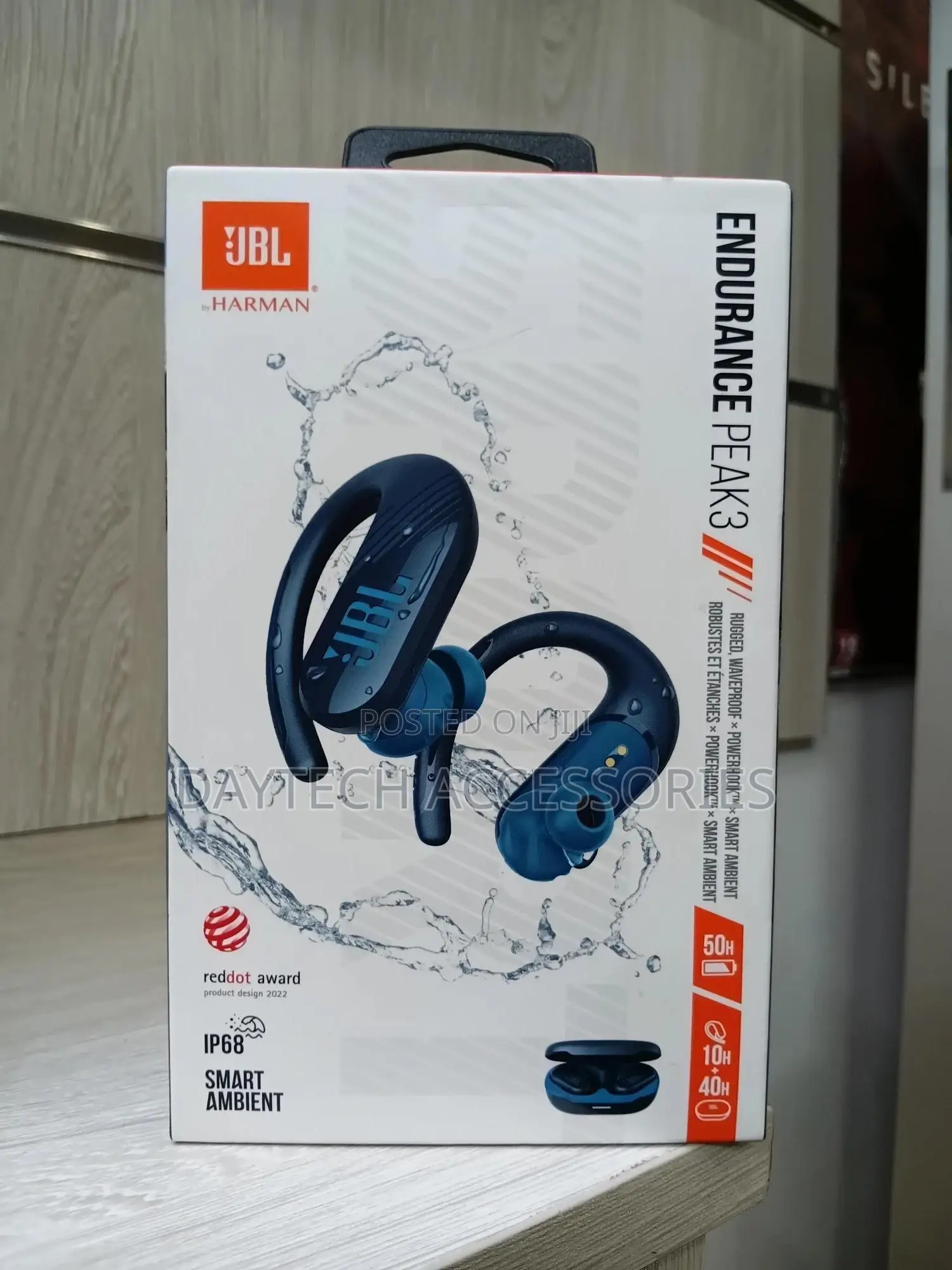 JBL Endurance Peak3 Bluetooth Sports Fully Wireless Earbuds.