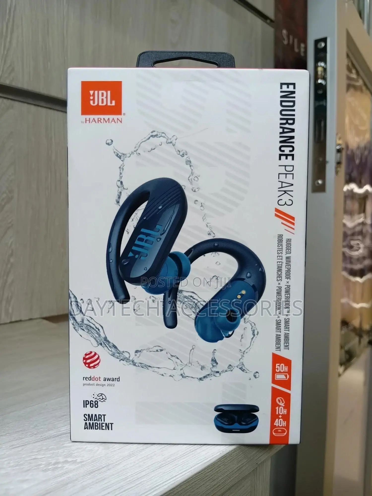 JBL Endurance Peak3 Bluetooth Sports Fully Wireless Earbuds.