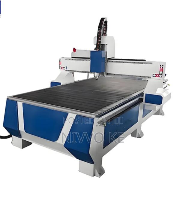 High Quality 1.2×2.4m Industrial CNC Carving Machine - main view