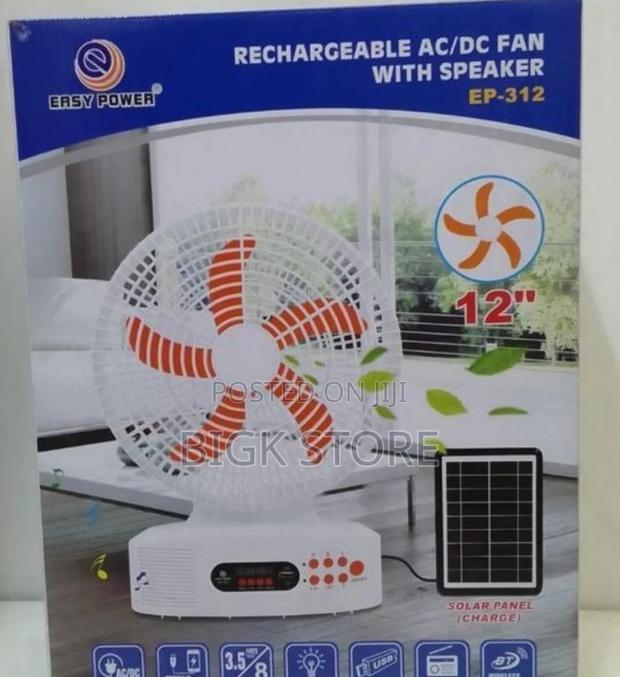 Dc Fan With Speaker, Fan With Remote - main view