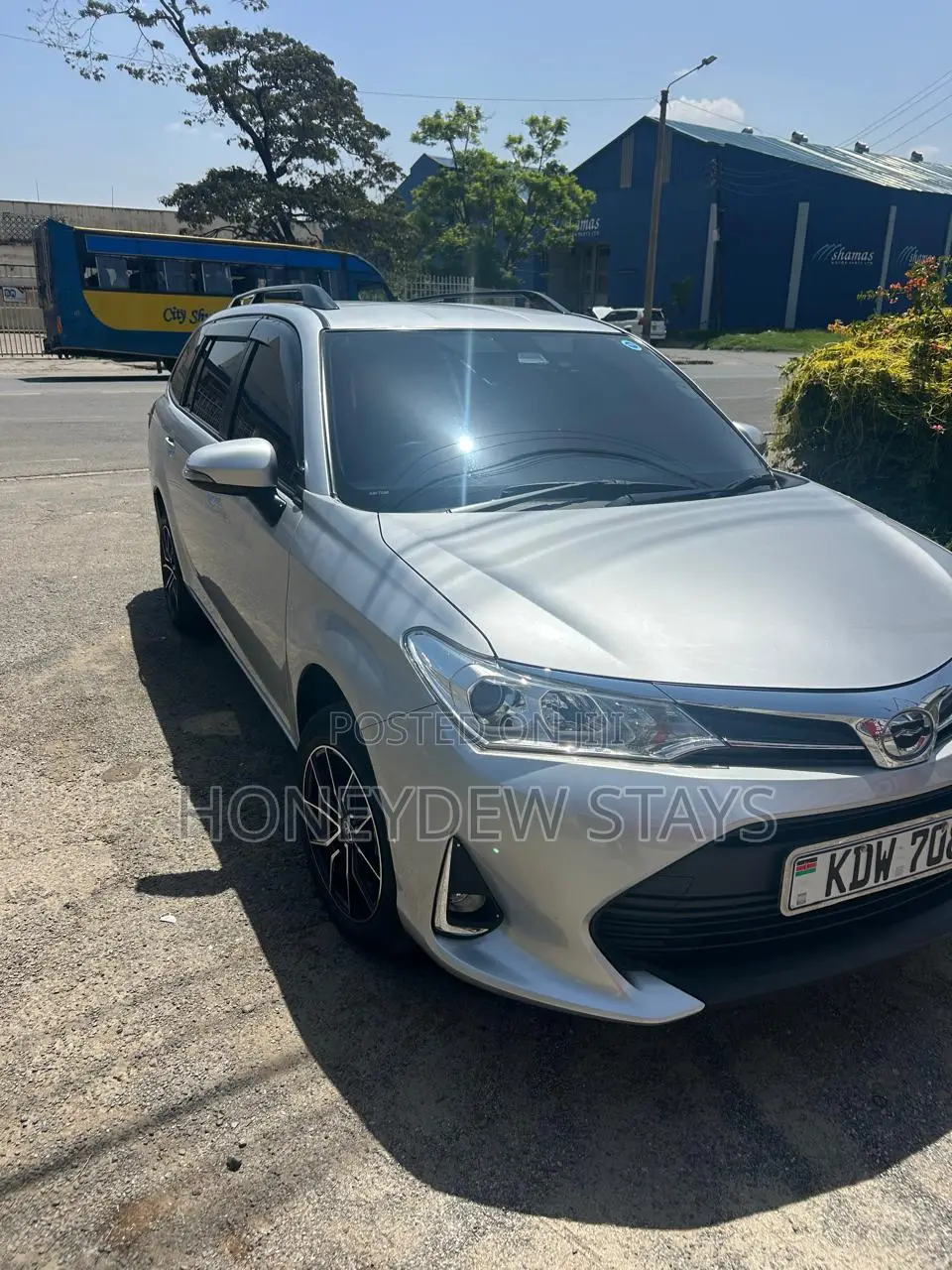 Toyota Fielder for Hire Plus Driver in Kisumu –(Ksh 4,500/Day)