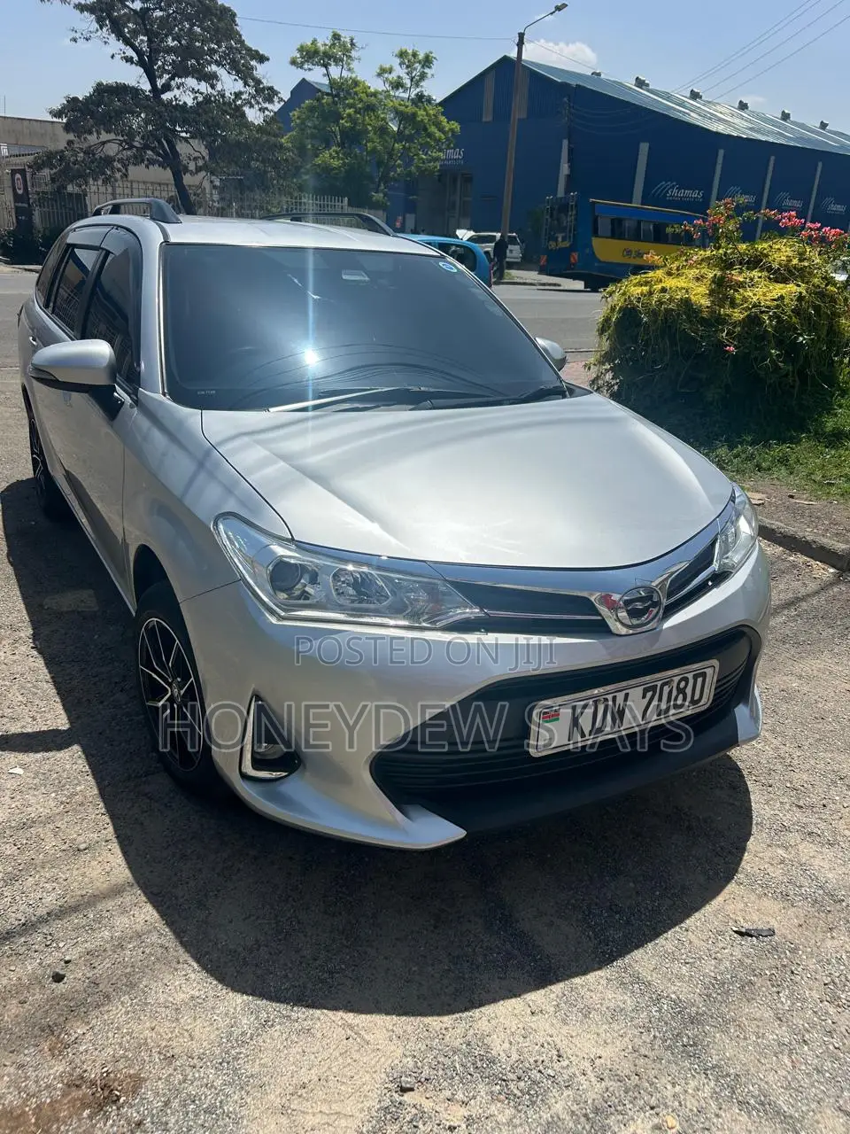 Toyota Fielder for Hire Plus Driver in Kisumu –(Ksh 4,500/Day)