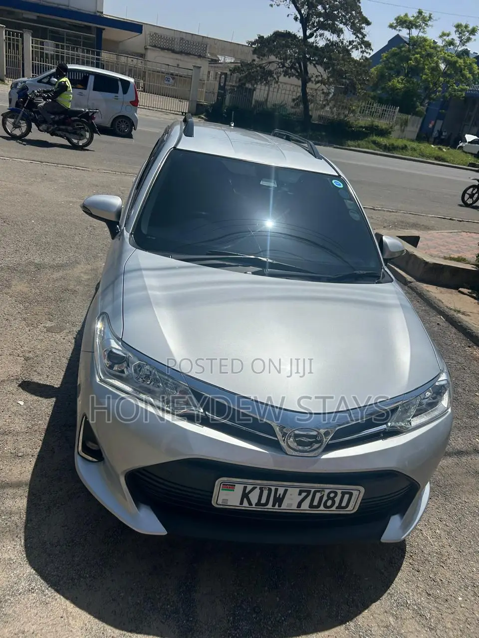 Toyota Fielder for Hire Plus Driver in Kisumu –(Ksh 4,500/Day)