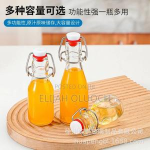 500ml Swing Top Glass Bottles - thumbnail 2