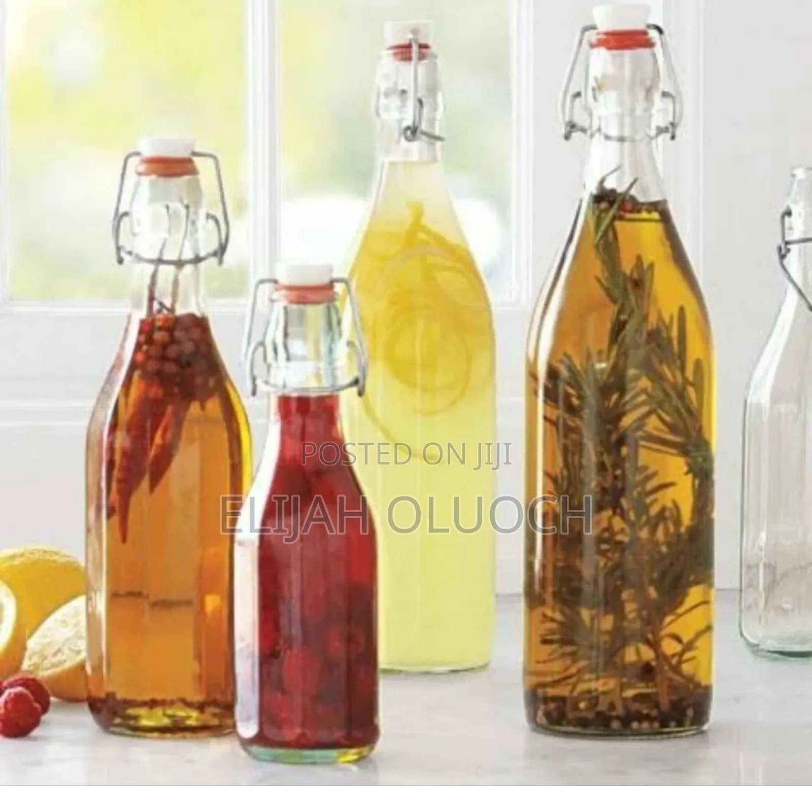 500ml Swing Top Glass Bottles
