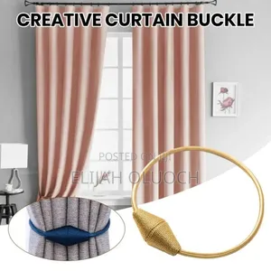 Apair of Magnetic Curtain Tiebacks - (2pcs)