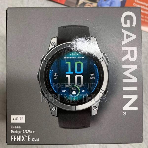 Garmin Fenix E - main view
