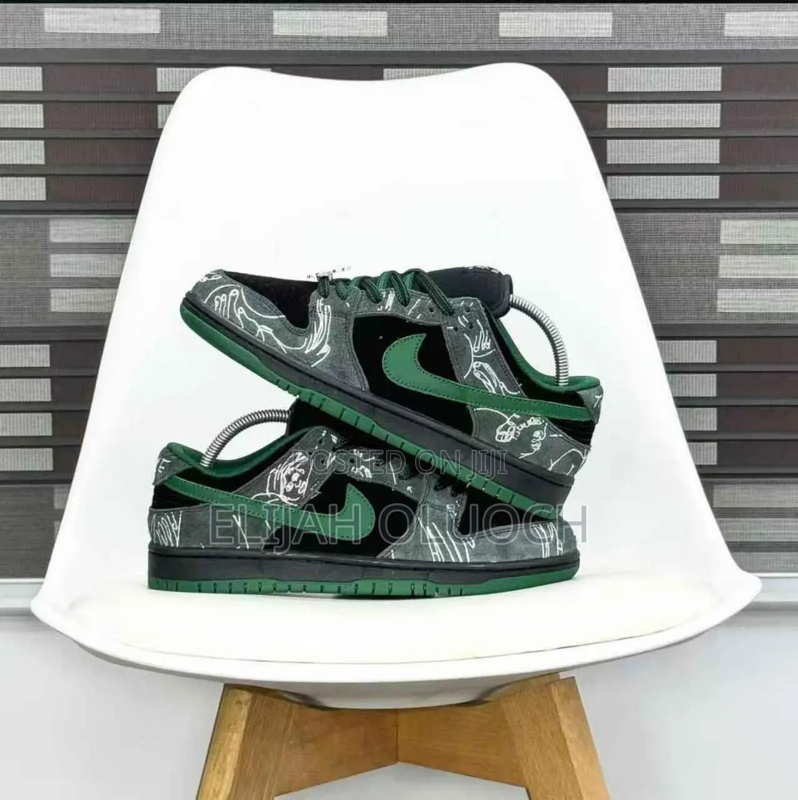 Nike Sb Dunk Low Pro X There "Anthracite and Gorge Green" Sneakers