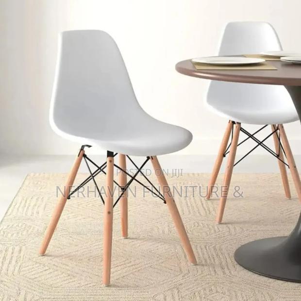 Modern Gray Eames Chair - main view
