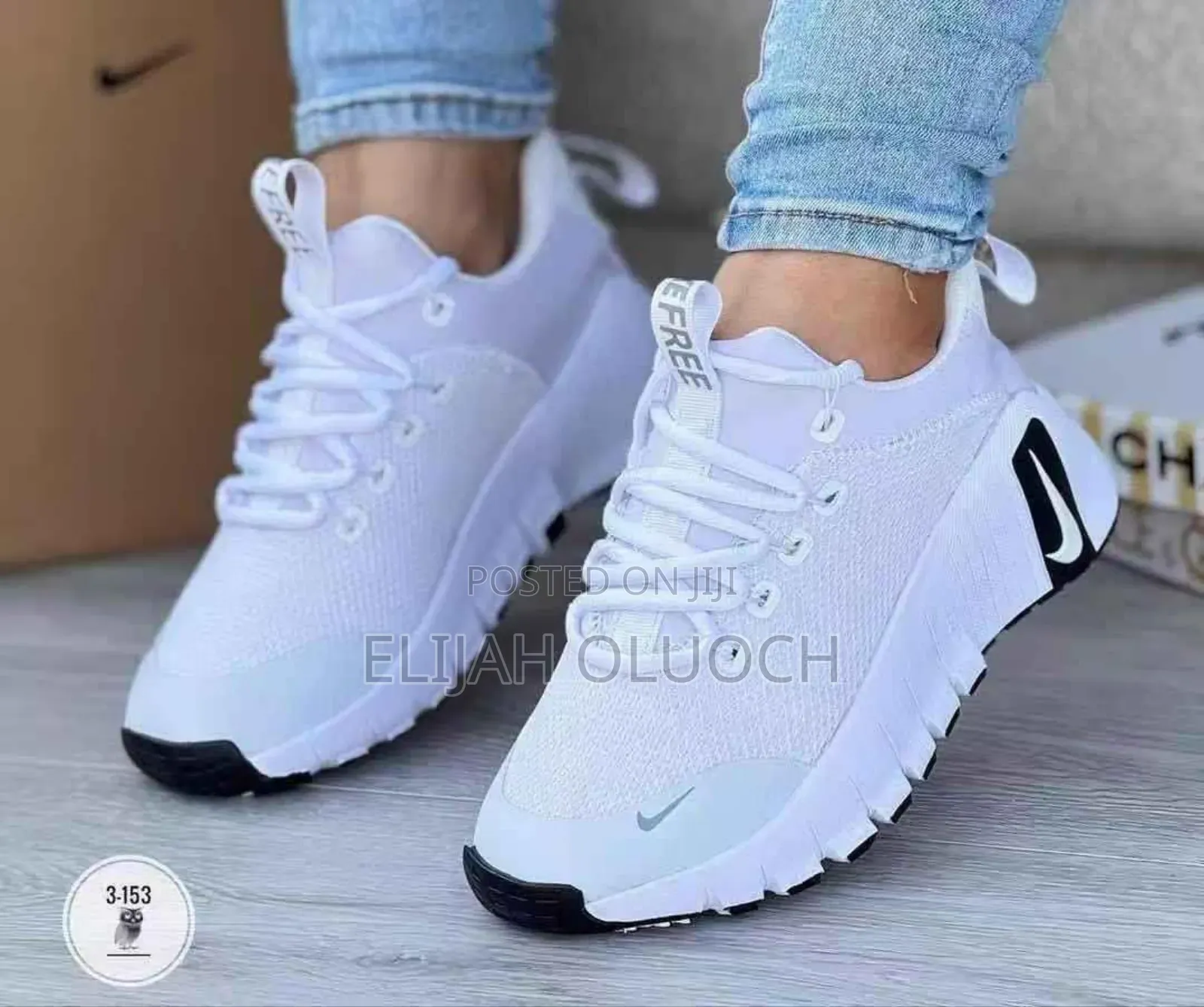 Pure White Nike Free Metcon 6 Workout Shoes