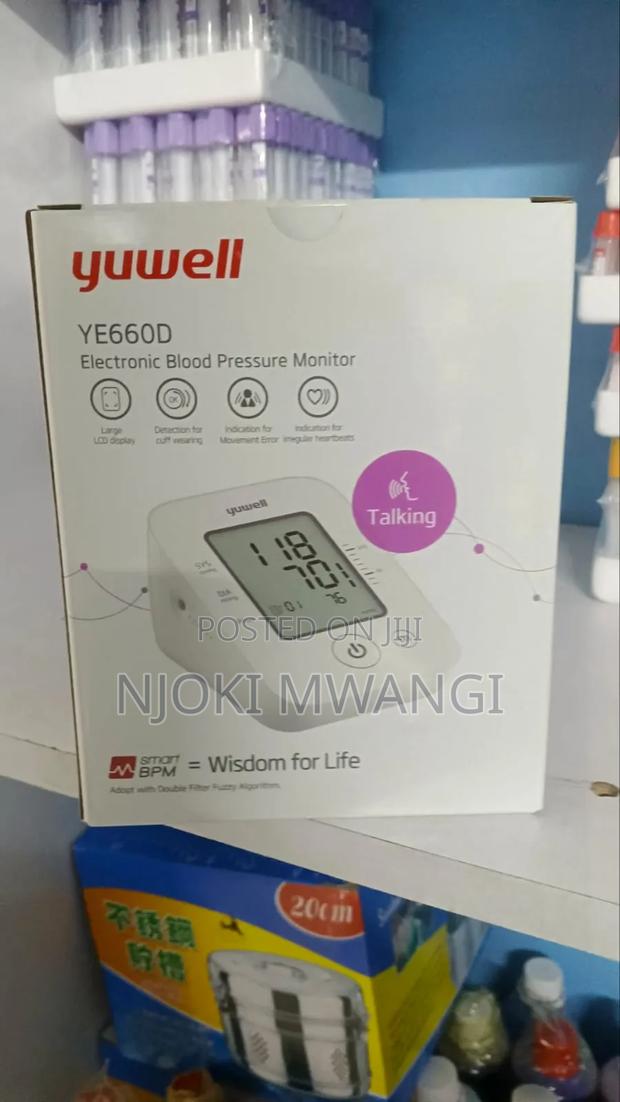 Yuwell Blood Pressure Machine Upper Arm (Ye660d)