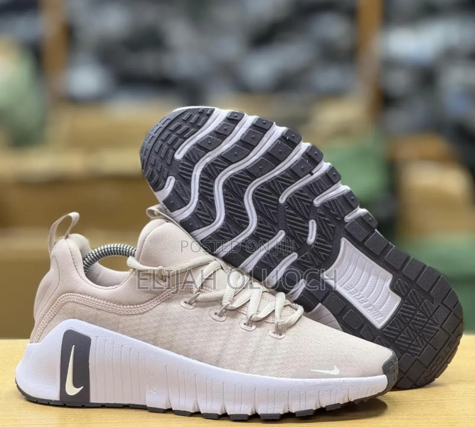 Women's Nike Free Metcon 6 Training Shoes in White/Cream