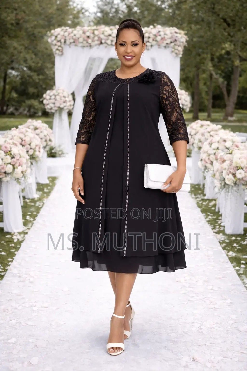 Very Nice Quality Chiffon Sizes 46-54 Ladies Dresses