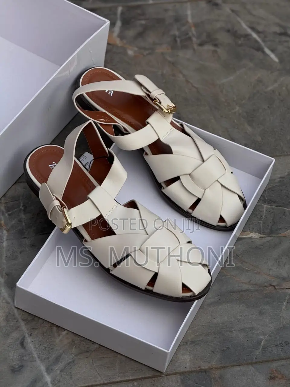 Ladies Fancy Leather Fisherman Sandals 37-42