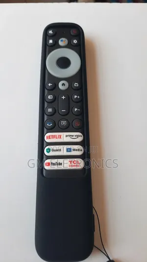 New Replacement TCL Smart Android Remote + Silicone Cover Batteries