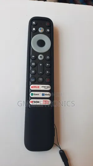 New Replacement TCL Smart Android Remote + Silicone Cover Batteries
