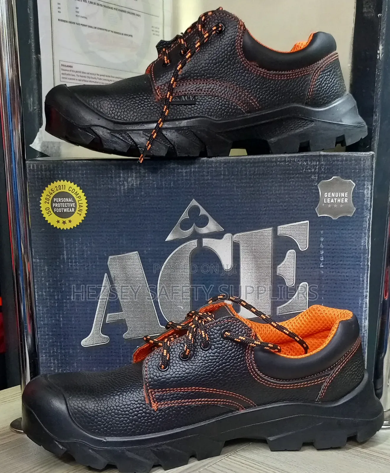 En Iso 20345 Safety Boots Ace Chui (Low Cut)