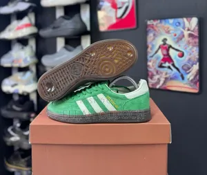 Green Adidas Handball Spezial Shoe