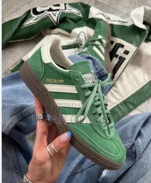 Green Adidas Handball Spezial Shoe