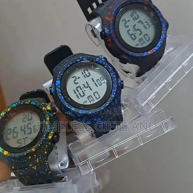Digital School Watches Big Face Waterproof Alarm Stopwatch