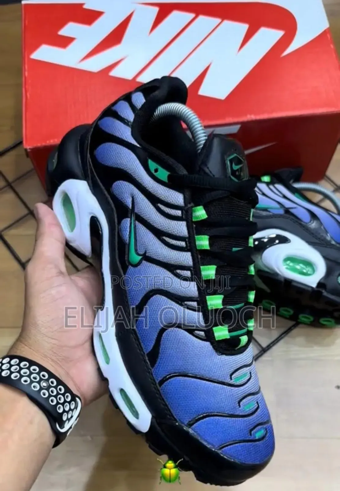 Nike Air Max Plus Tn in the Racer Blue and Black