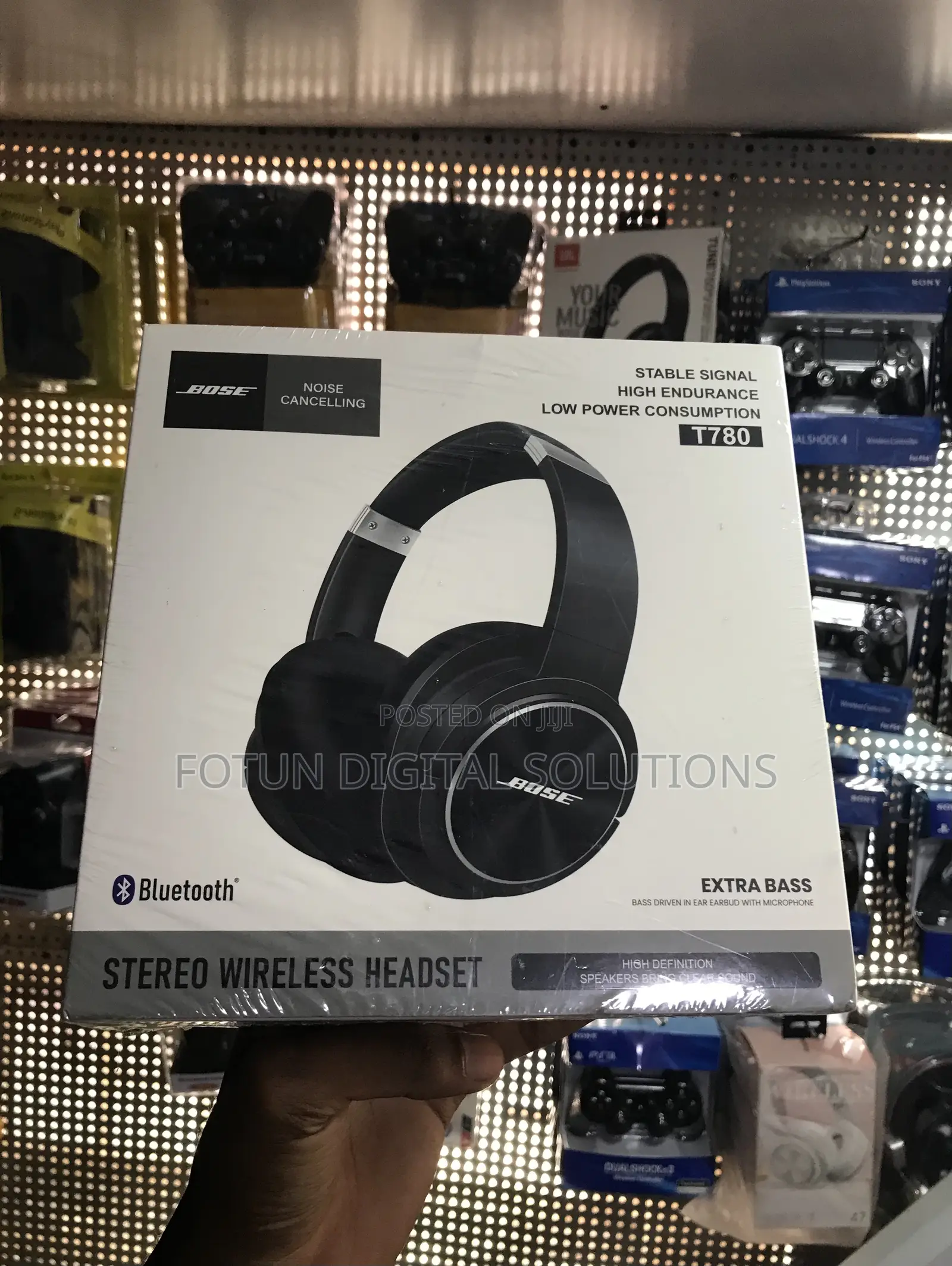 T780 Wireless Headphones - Active Noise Cancelling Extra Deep Bass