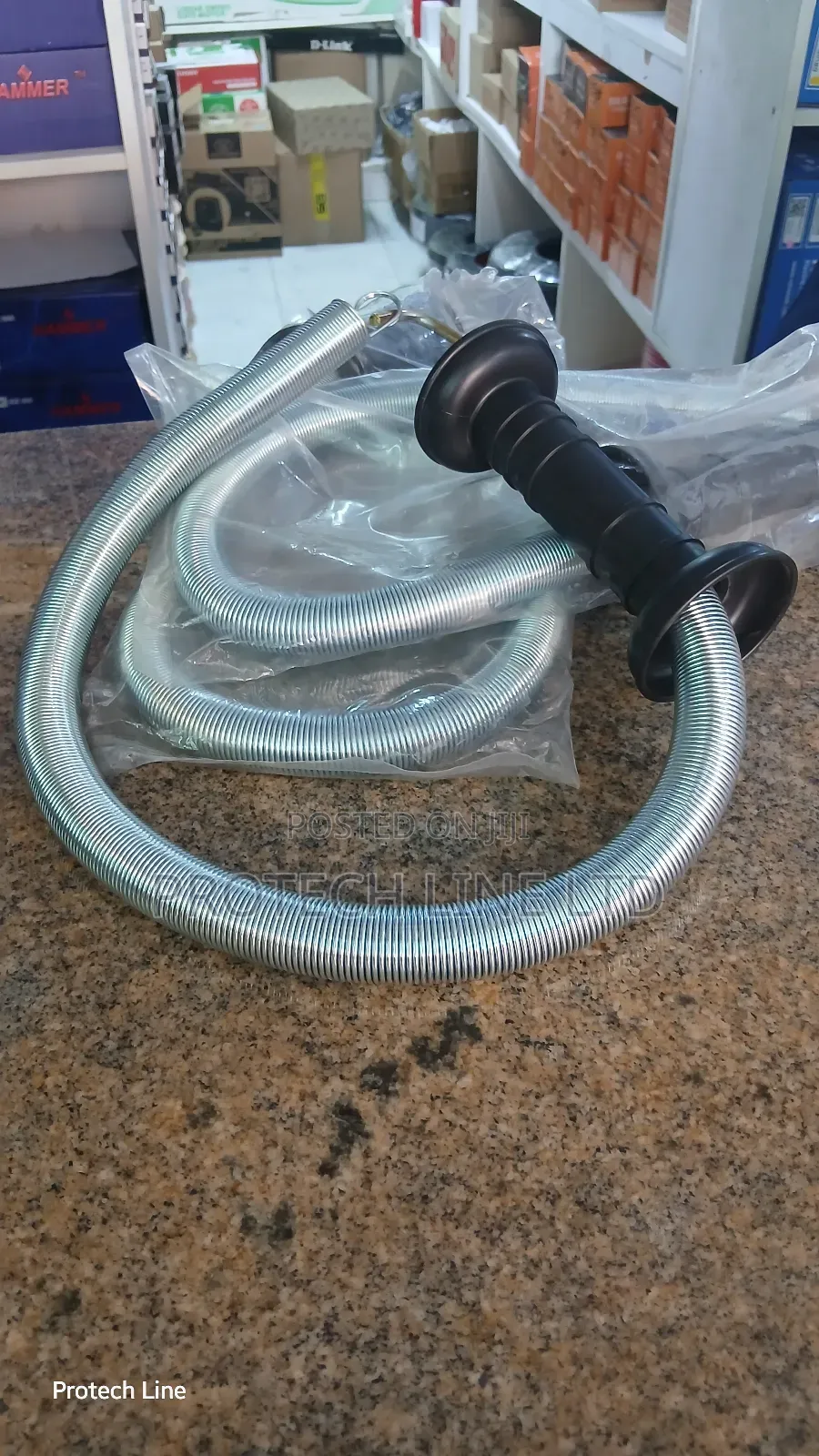 Gate Handle With Spring