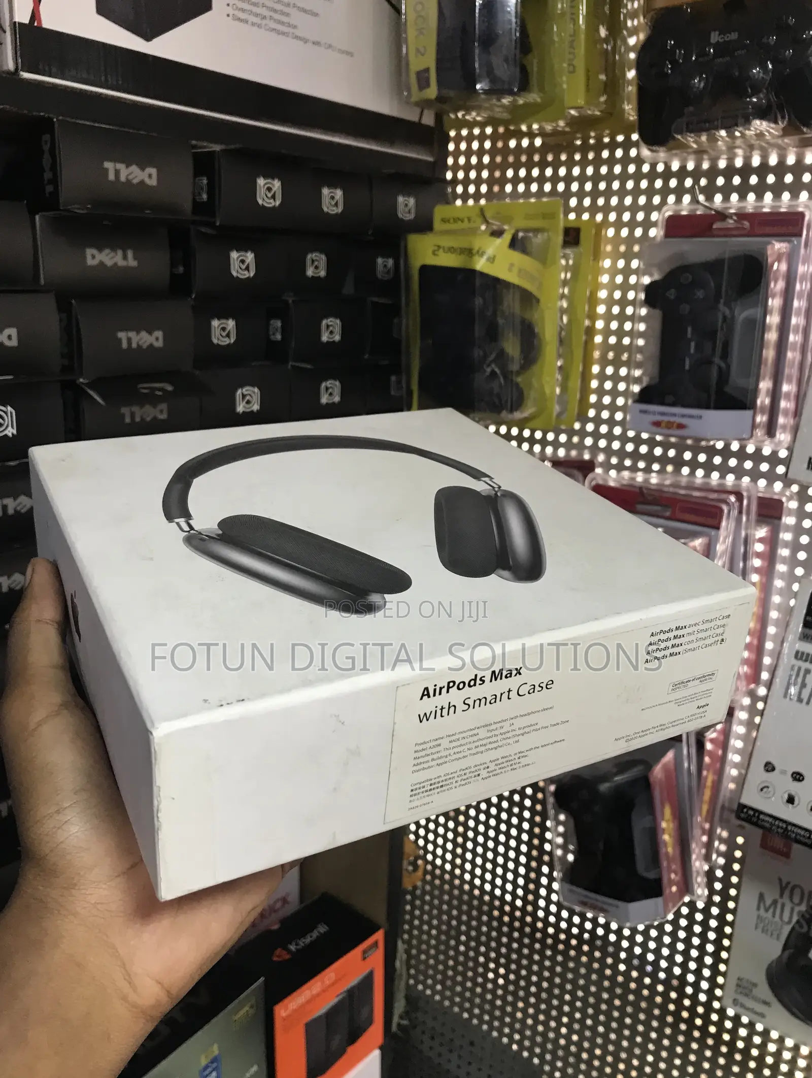 Airpods Max Headphones With Case - All Accessories, Tested Working