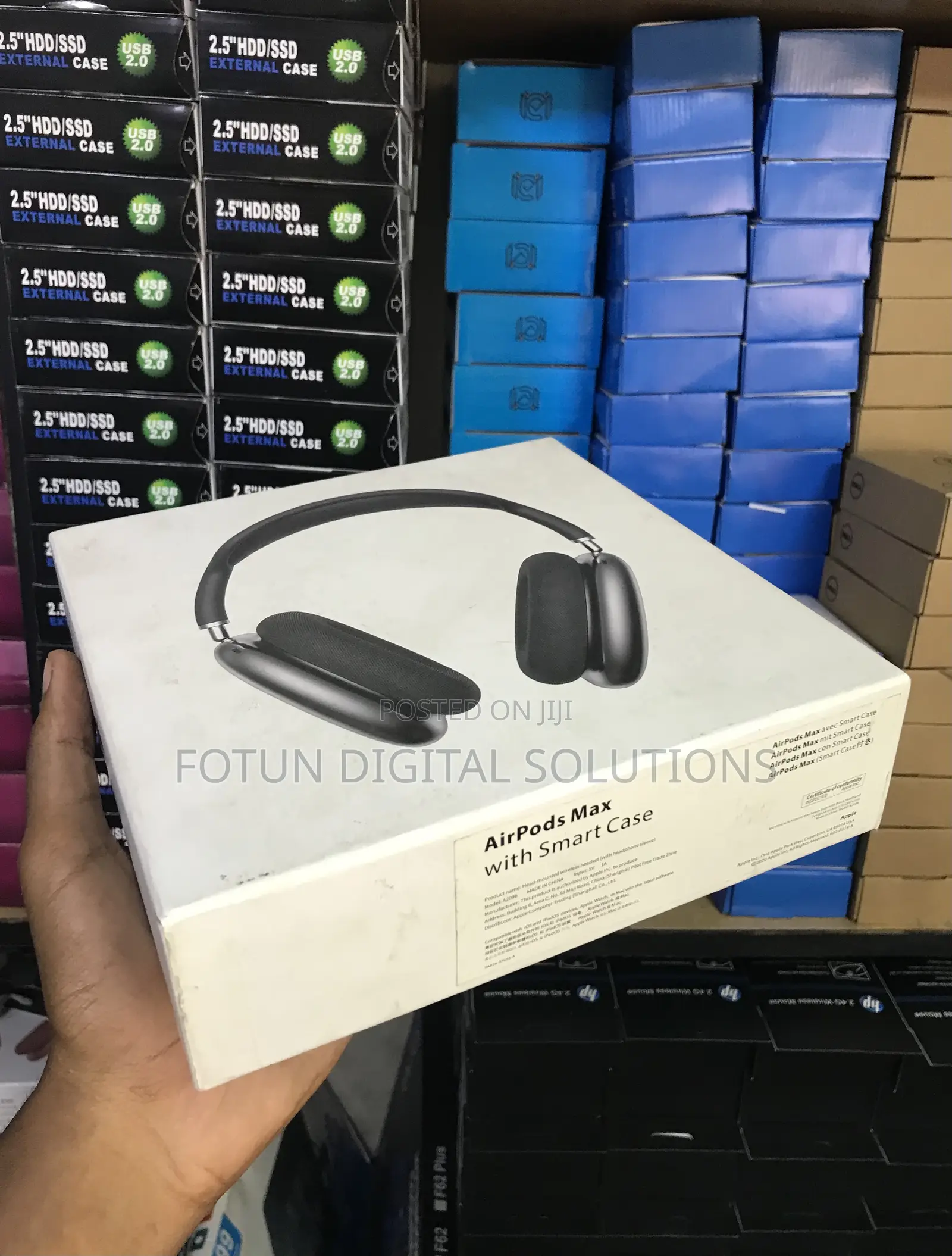 Airpods Max Wireless Headphones -Smart Case, Anc, Spatial Audio, Hi-Fi