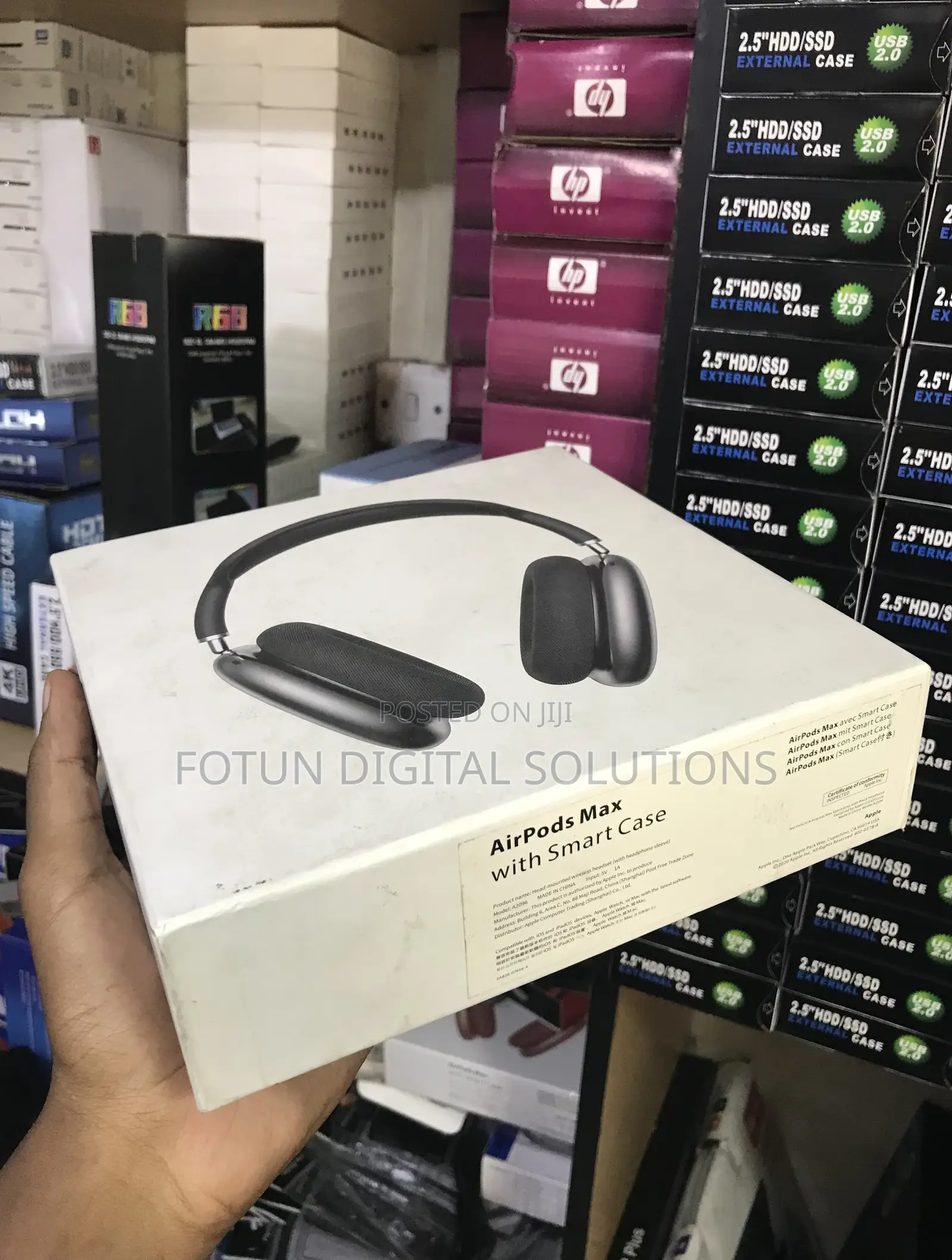 Airpods Max in Smart Case - Luxury Over-Ear Wireless Noise Cancelling