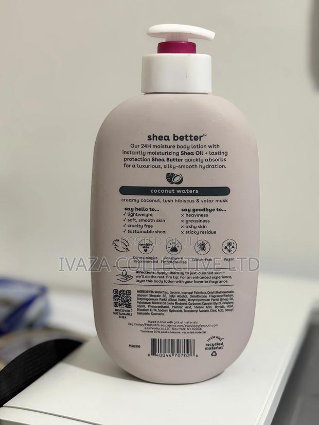 Eos Shea Better Body Lotion Coconut Waters, - thumbnail 2
