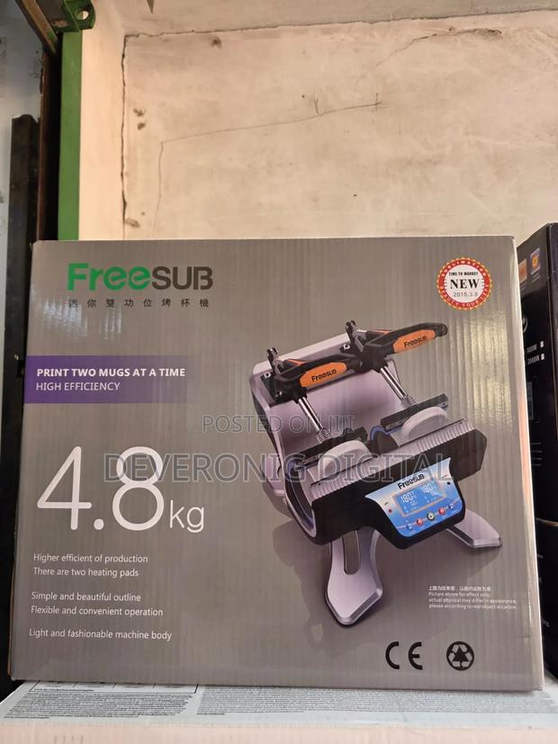 Double Mug Heat Press