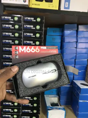 M666 Lightweight Wireless Mouse - Ultra Portable With Charging Cable