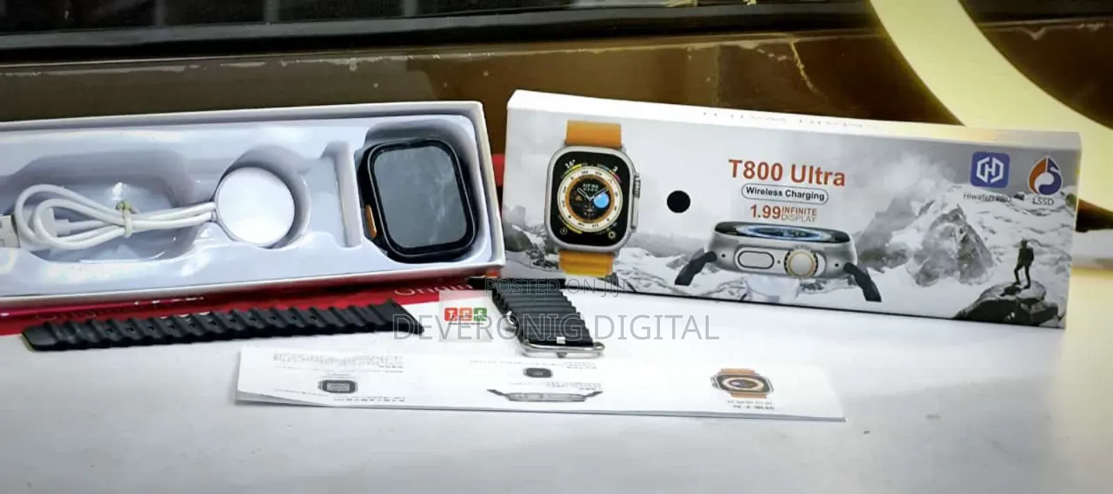 T800 Ultra Smart Watch* - 1 Strap