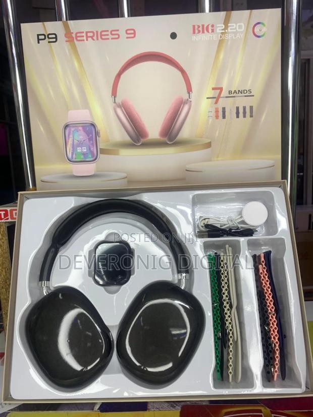 *P9 Series 9 Smart Watch - main view