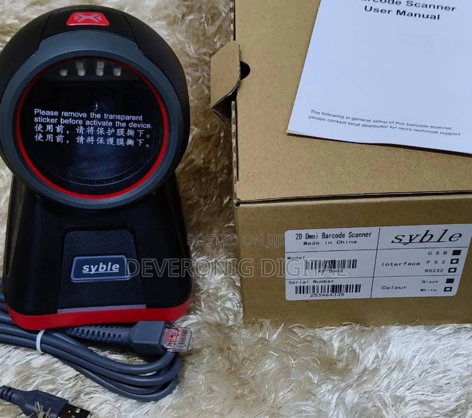 Table Mount Scanner Xb 8602