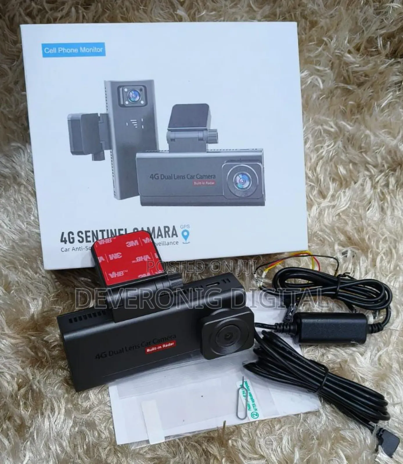 4g Dash Camera Both Front and Rear Camera