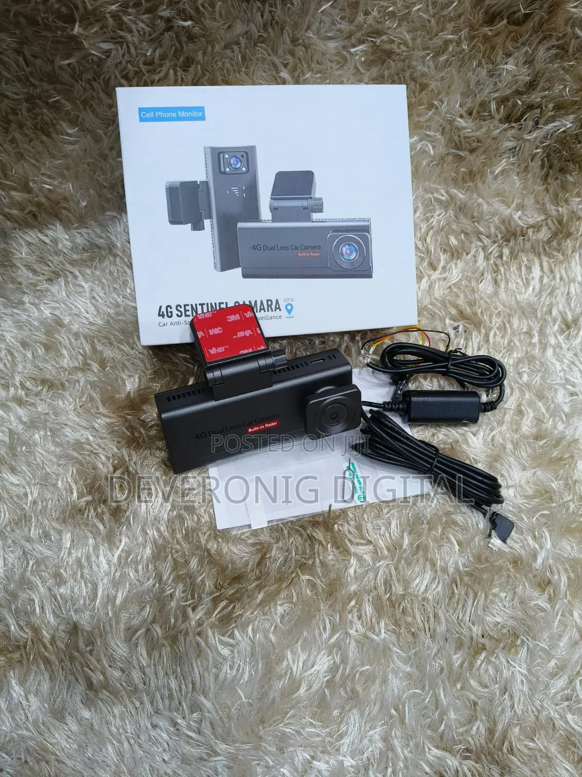 4g Dash Camera Both Front and Rear Camera