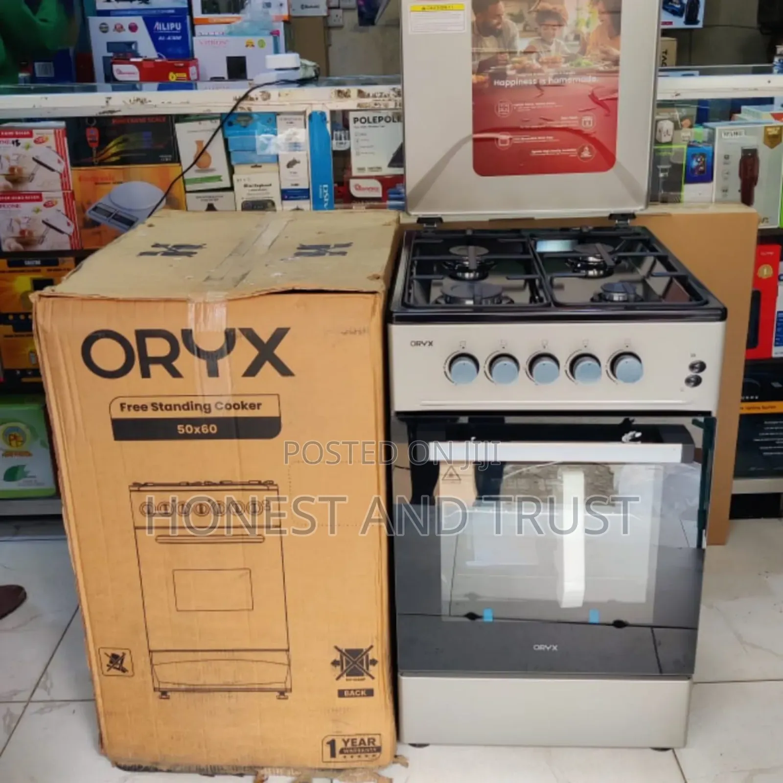 Mika or Oryx 50 by 60 Standing Cooker