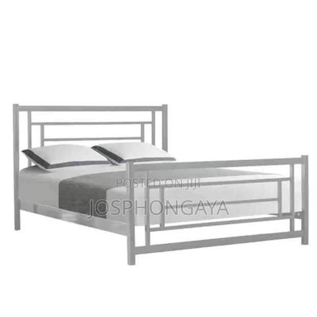3.5 by 6 Metallic Frame Bed for Sell - main view