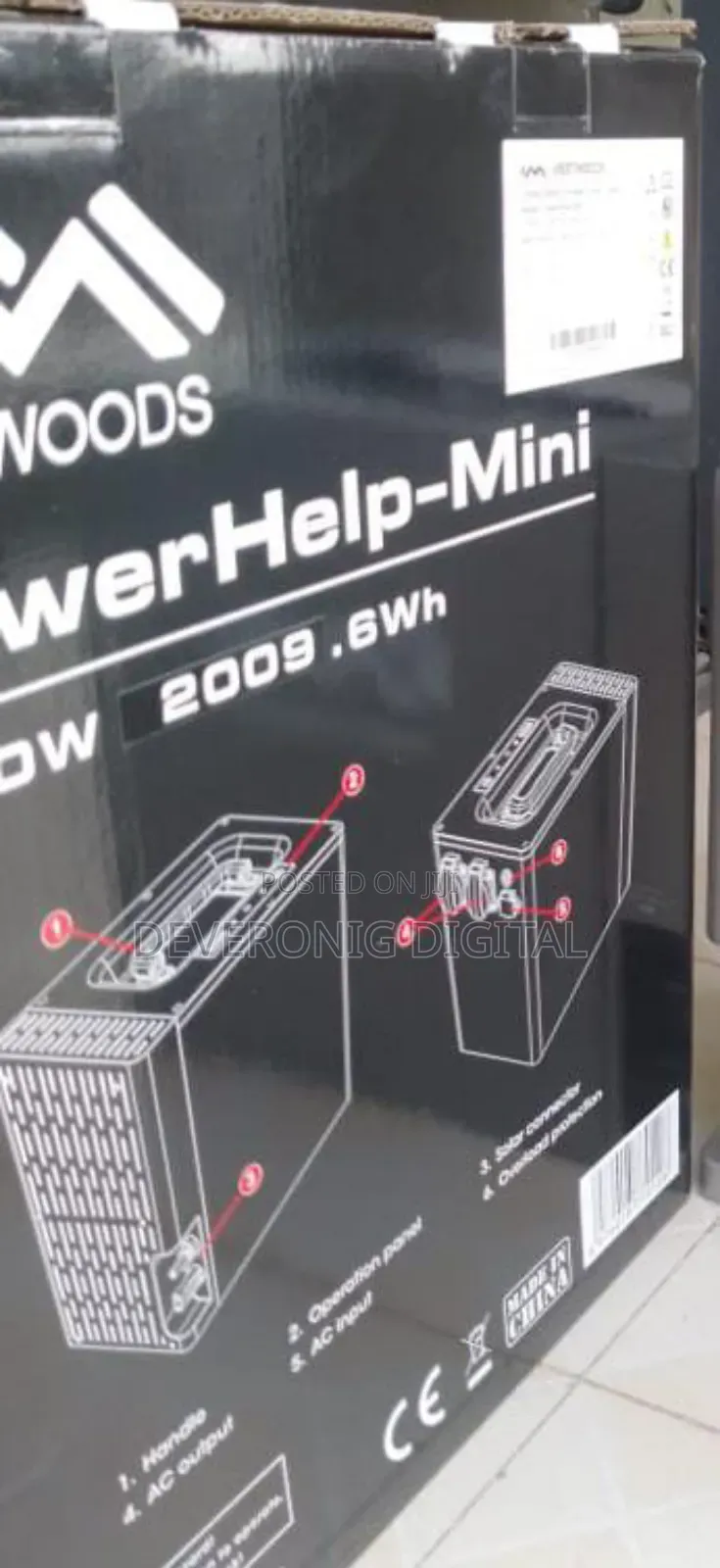 Vestwoods Lithium 2kwh Power Station