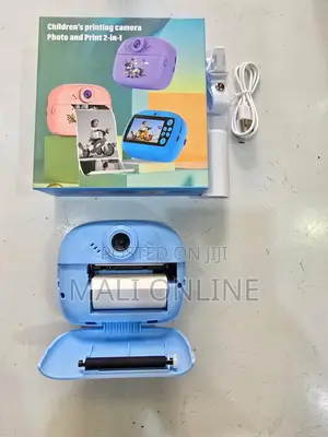 Kids Instant Print Digital Camera Dual Lens Hd Video Thermal Printing