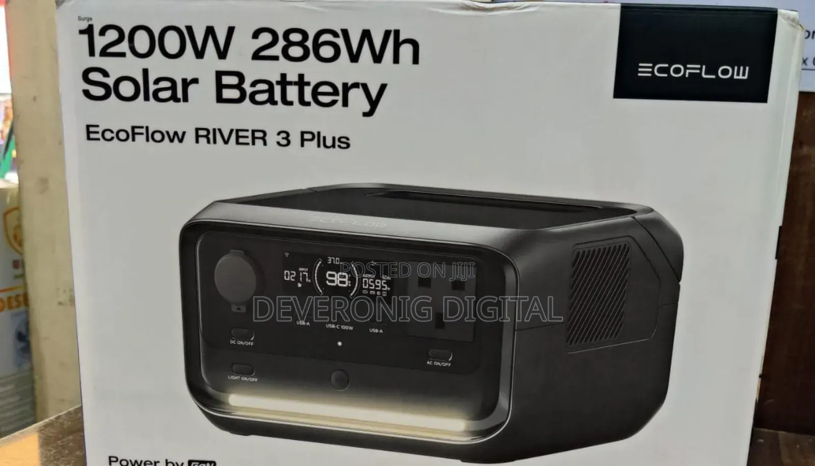 *Ecoflow River 3 Plus Portable Power Station