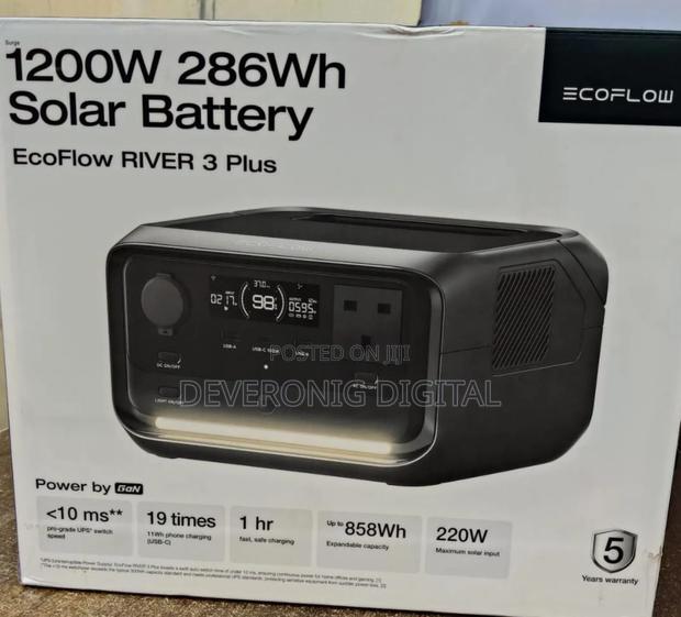 *Ecoflow River 3 Plus Portable Power Station - thumbnail 2