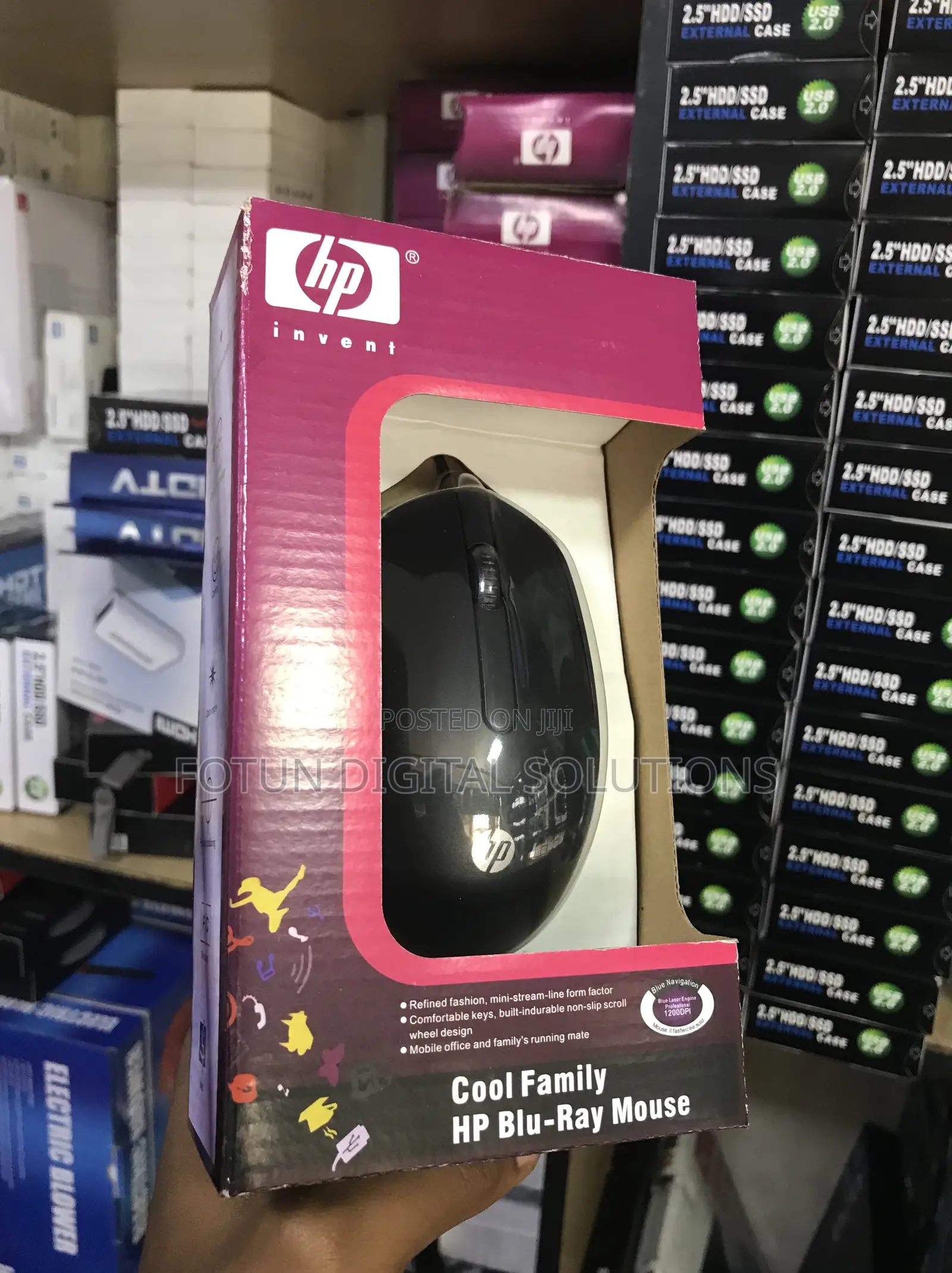 Hp Wired Usb Mouse 2-Pack - Basic Optical Mice for Office School