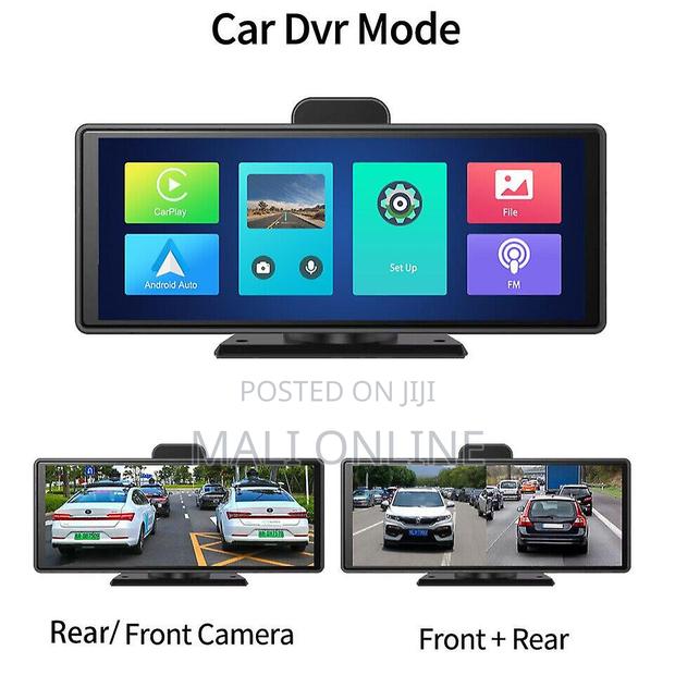 10.26 Inch Wireless Display Touchscreen With Hd Dash Cam + Reverse Cam - thumbnail 3