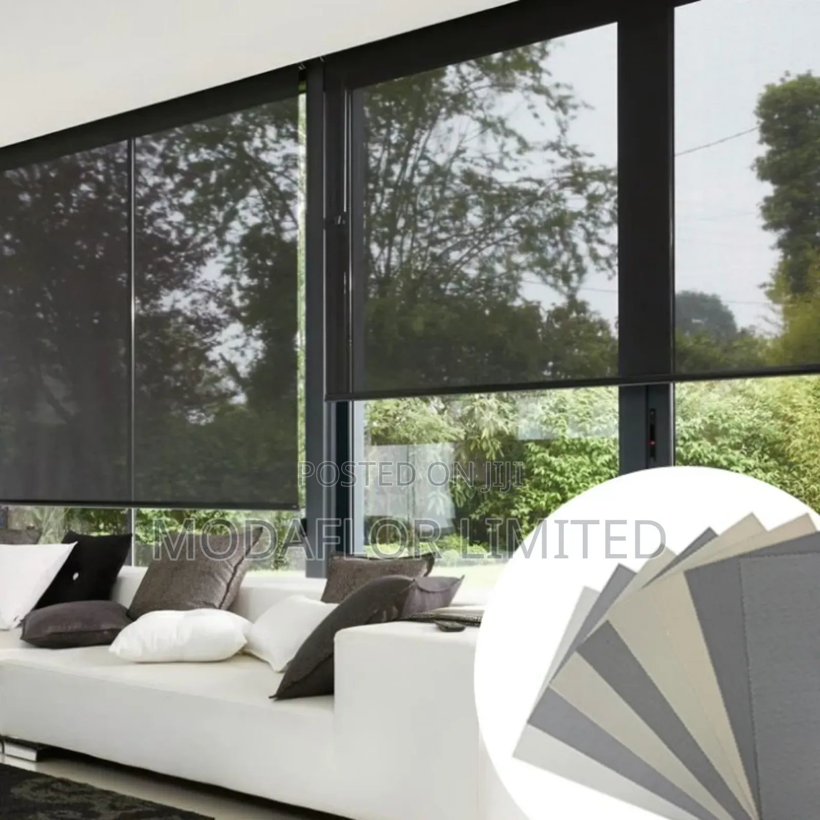 Modern Sunscreen Roller Blinds – Stylish Energy Saving