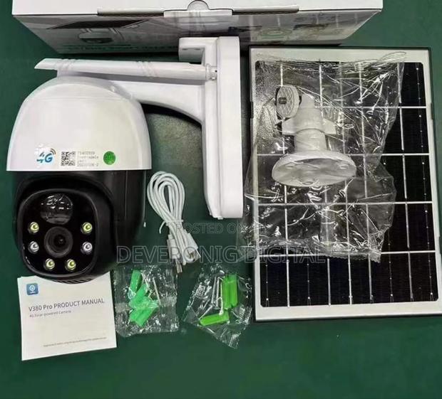 V380 Single Lens 4g Solar PTZ Camera - main view